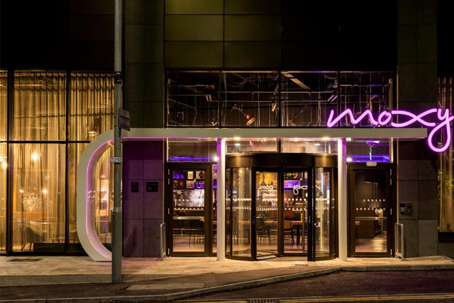 Moxy Glasgow SEC ホテル イメージ